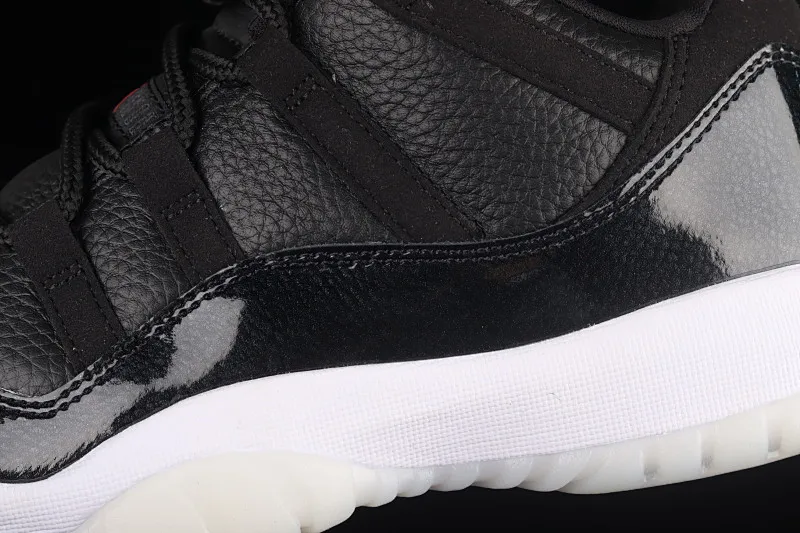 All categories Air Jordan Jordan series basketball shoes Air Jordan 11 pure original version Air Jordan 11 Retro Low "72-10" AJ11 low top devil sports culture basketball shoes AV2187-001
